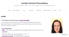 Desktop Screenshot of londoncentralcounselling.com